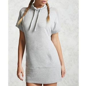 NEW Forever 21 Active Marled Tunic Mesh Sweatshirt
